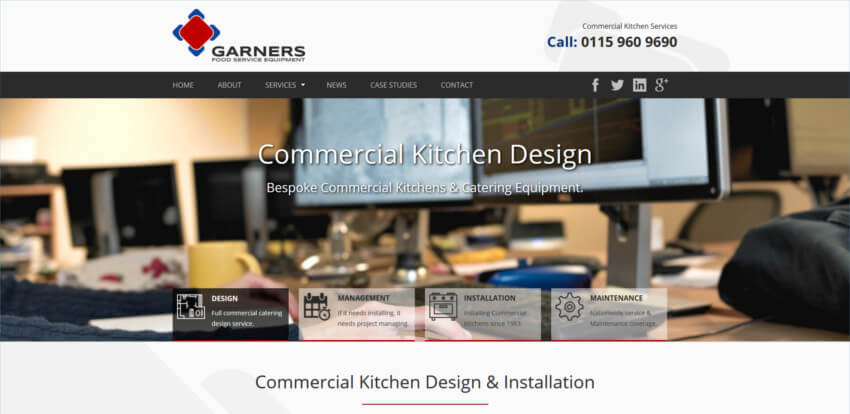 Garners Website